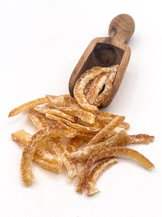 Candied Orange Peel Strips