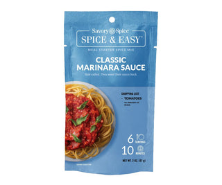 Classic Marinara Sauce - Spice & Easy by Savory Spice